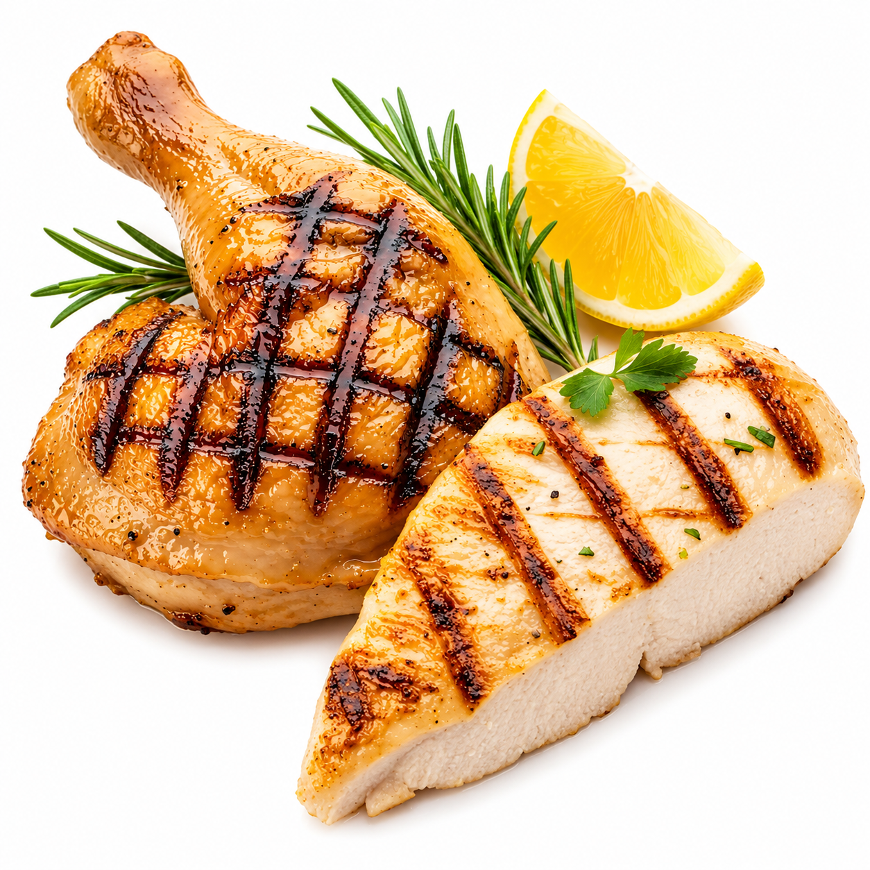 Grilled Pices Chicky Grilled Piece (Leg & Breast) - Image 1